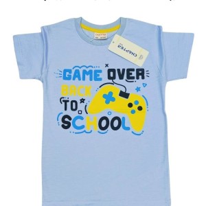 Baby Boy t-shirt for aqua blue Color