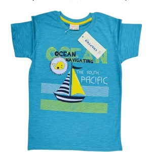 Baby Boy t-shirt for Turquoise Blue Color