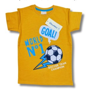 Baby Boy t-shirt for  Blazing Yellow Color